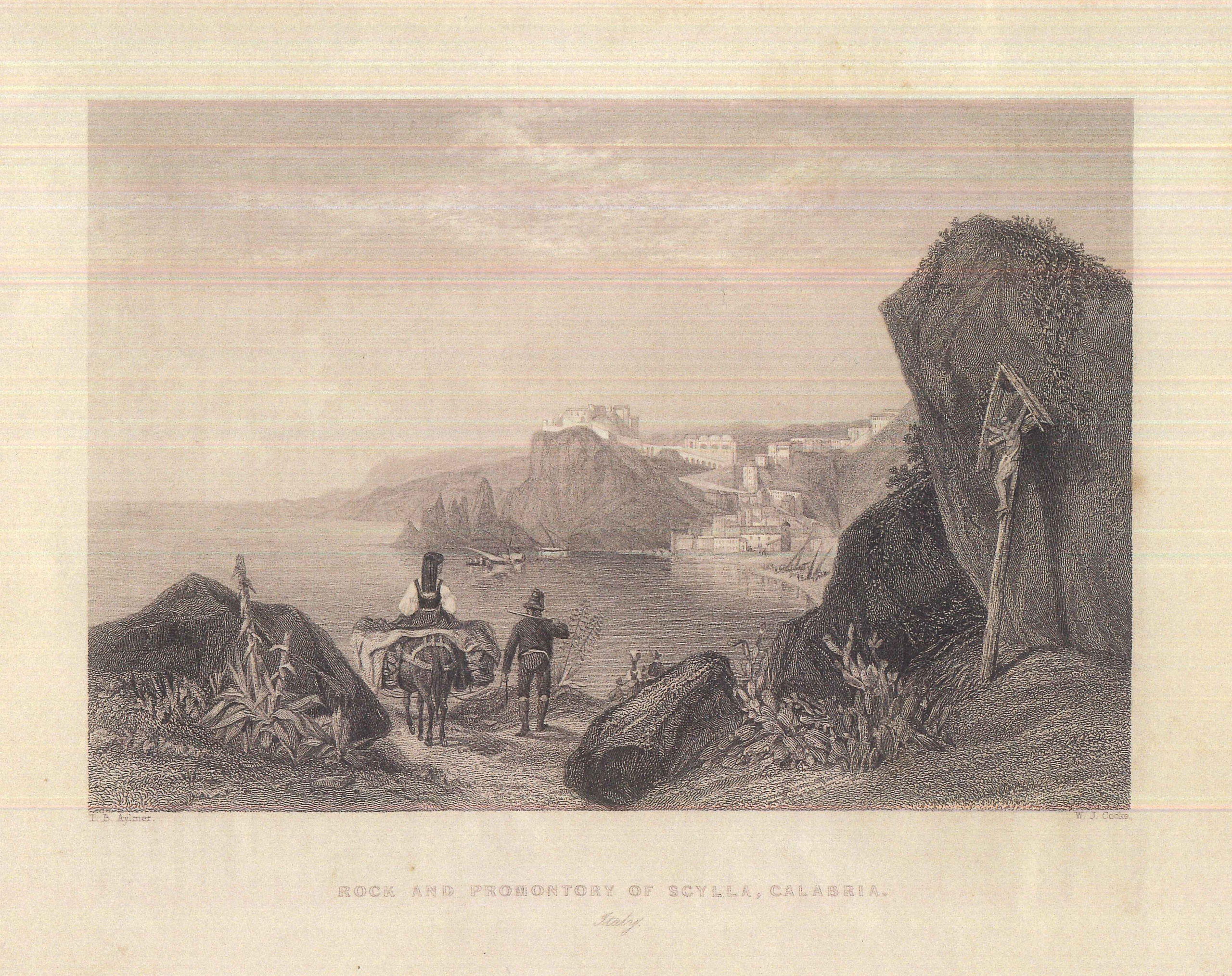 B. Aylmer e W.J. Cooke, incisione su acciaio, 1845
