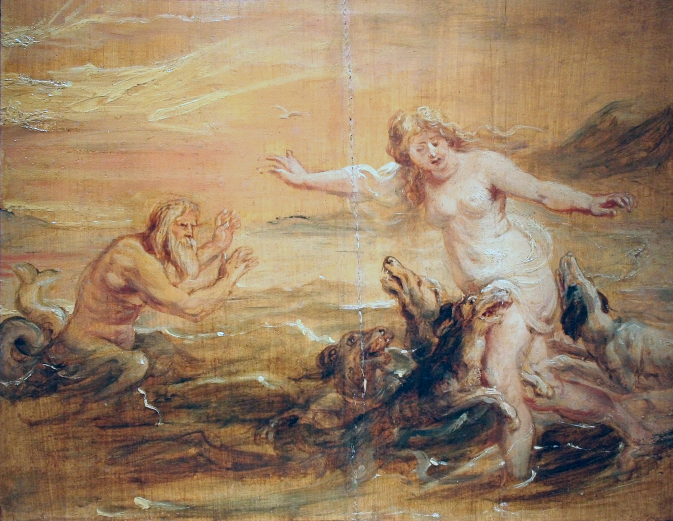 MusÈe Bonnat – Scylla et Glaucus – Peter Paul Rubens (ca. 1636)