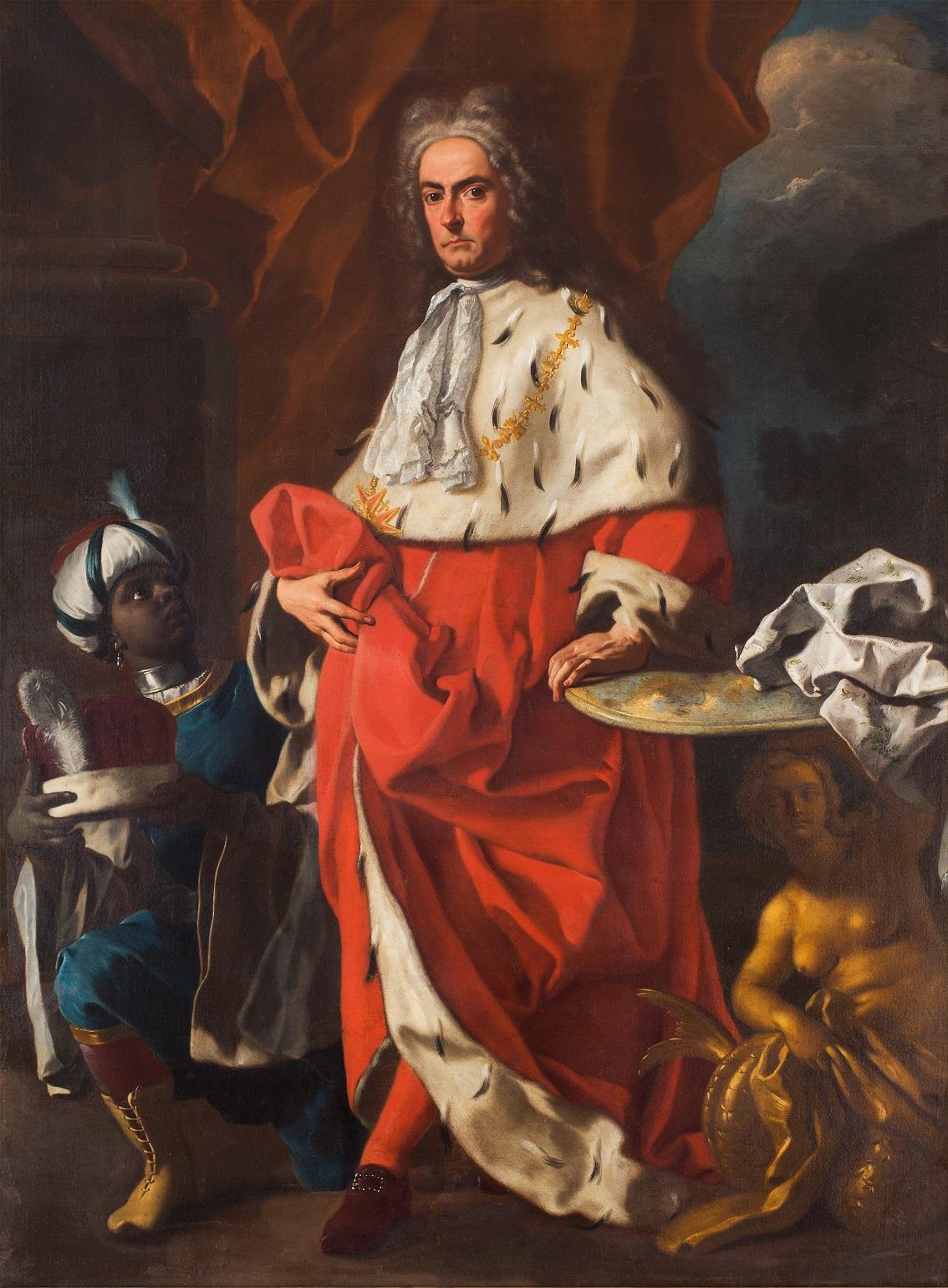 Ritratto di Guglielmo Ruffo Principe di Scilla, Francesco de Mura,1738.
